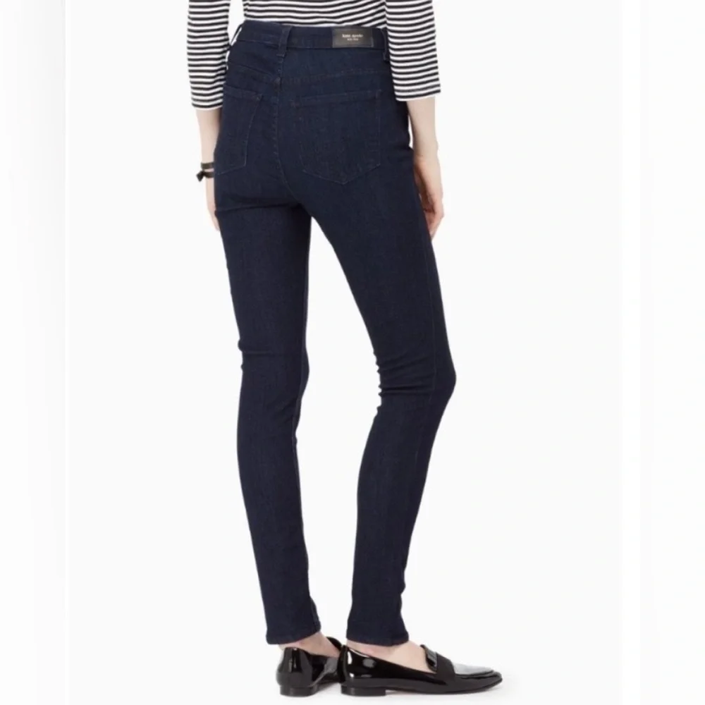 Kate Spade Broome Street Straight Leg Ankle Crop Jeans Size 27